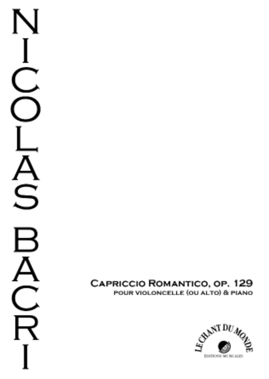Capriccio Romantico, Op. 129 Cello scores gallery preview page 1