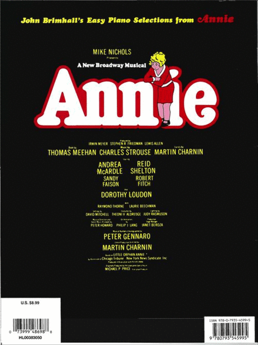 Annie (Broadway) Piano scores gallery preview page 8