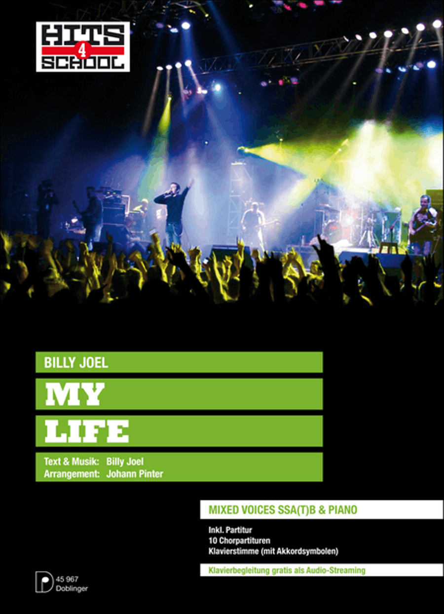 My life My life Choir scores gallery preview page 1