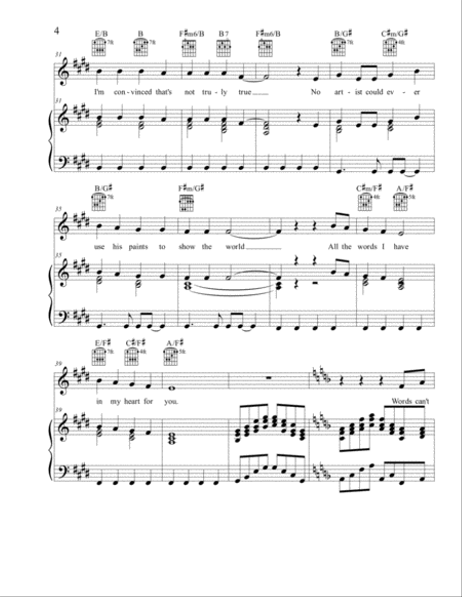 WORDS CANT SAY Voice scores gallery preview page 4
