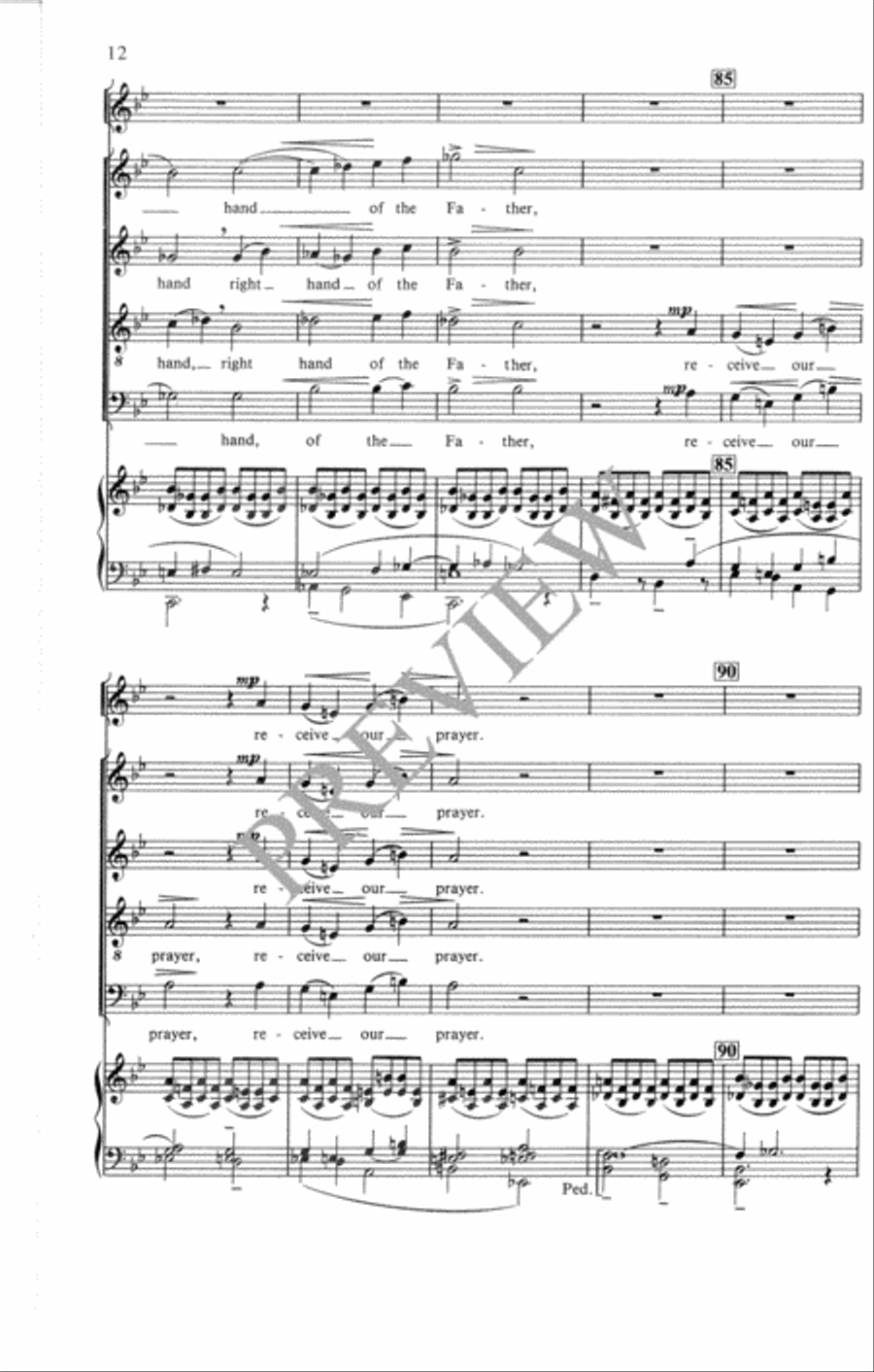Festival Gloria Festival Gloria 4-Part scores gallery preview page 13