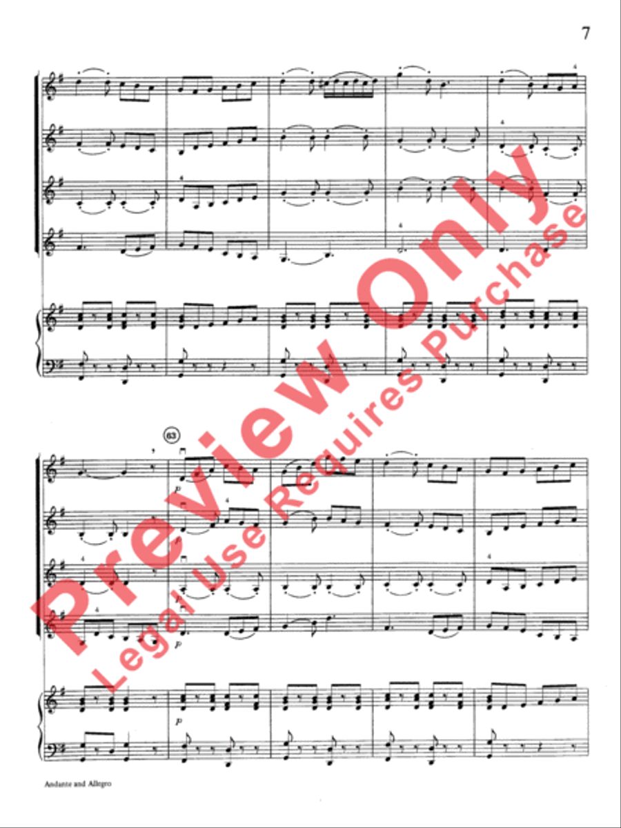 Highland/Etling Violin Quartet Series: Book 2