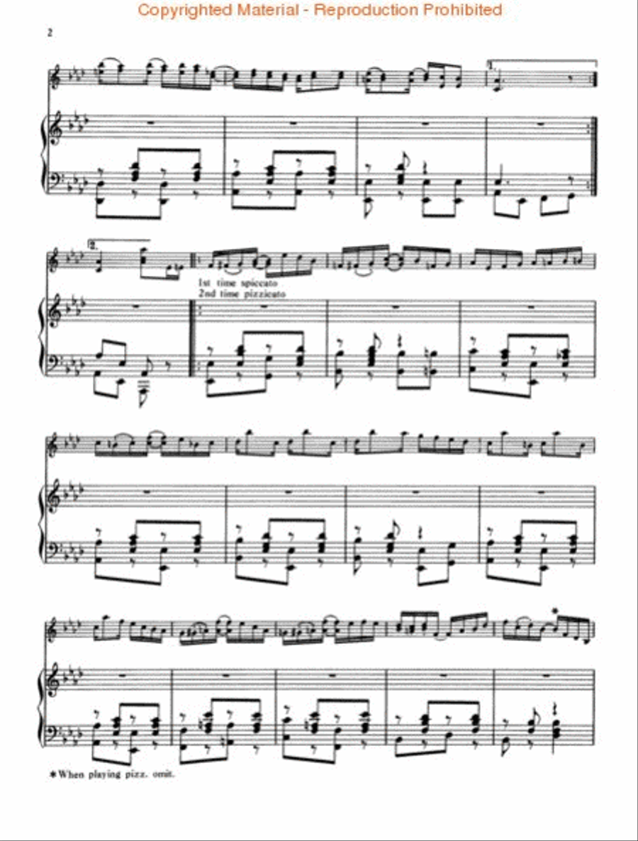 Ragtime for Violin Violin Solo scores gallery preview page 3