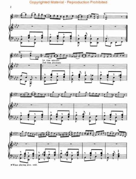 Ragtime for Violin