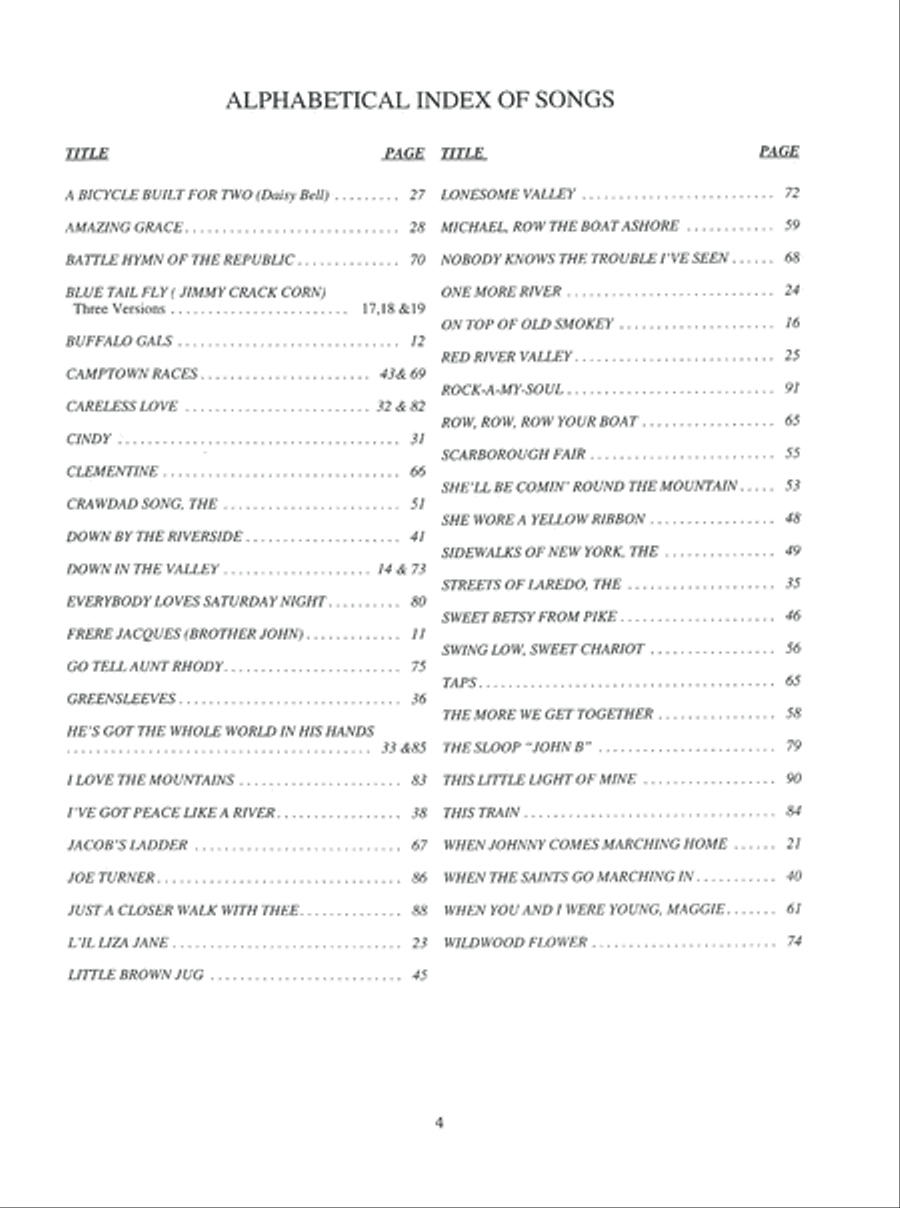 You Can Teach Yourself Autoharp Autoharp scores gallery preview page 5