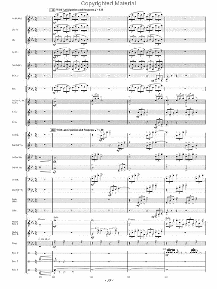 From the Eye of the Storm Concert Band scores gallery preview page 29