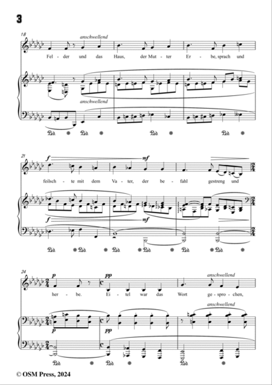 A. Jensen-Denke,denke,mein Geliebter,Op.30 No.4,in G flat Major Voice scores gallery preview page 4