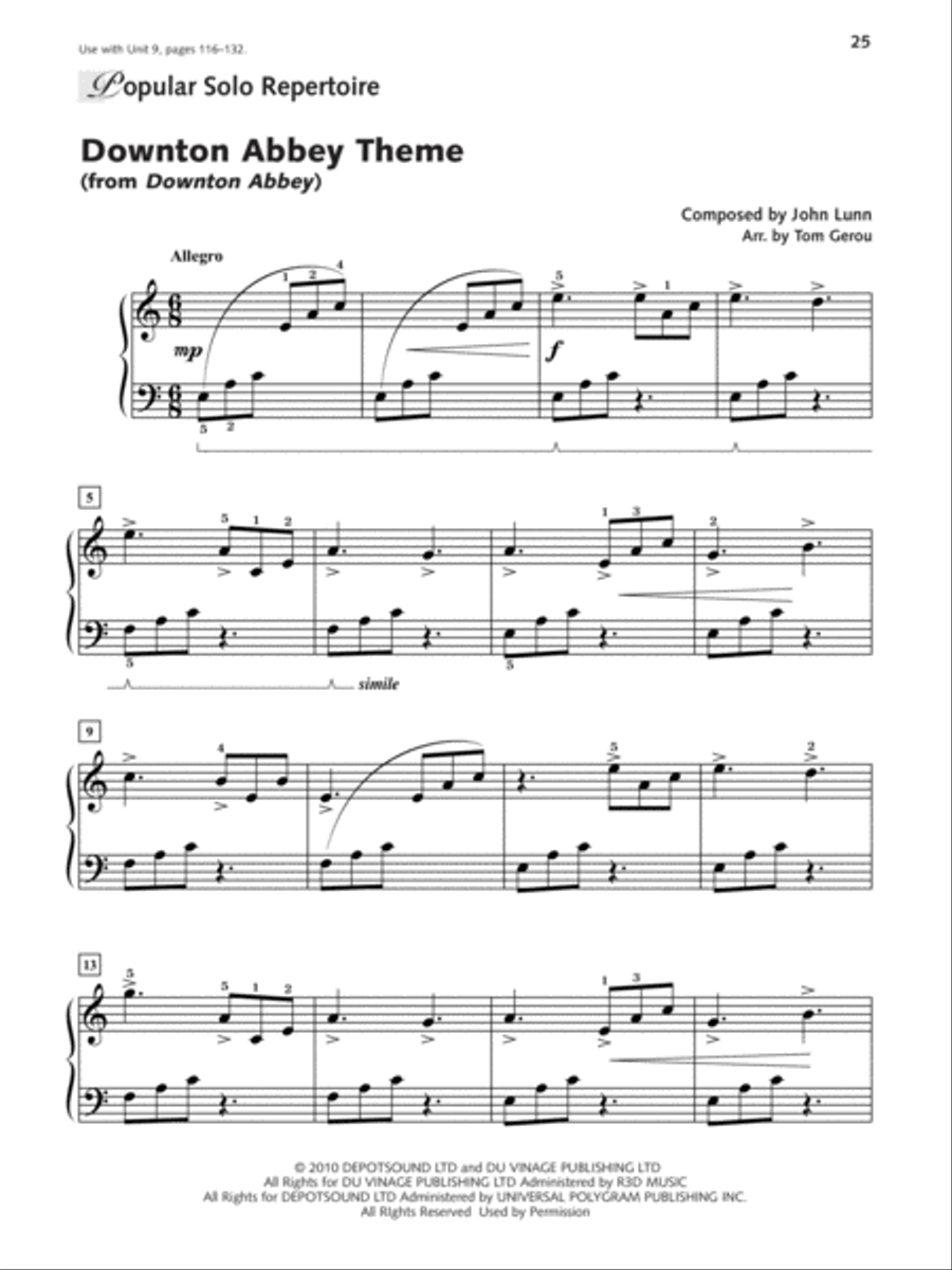 Alfred's Group Piano for Adults: Popular Music Books 1 & 2 Piano Method scores gallery preview page 9