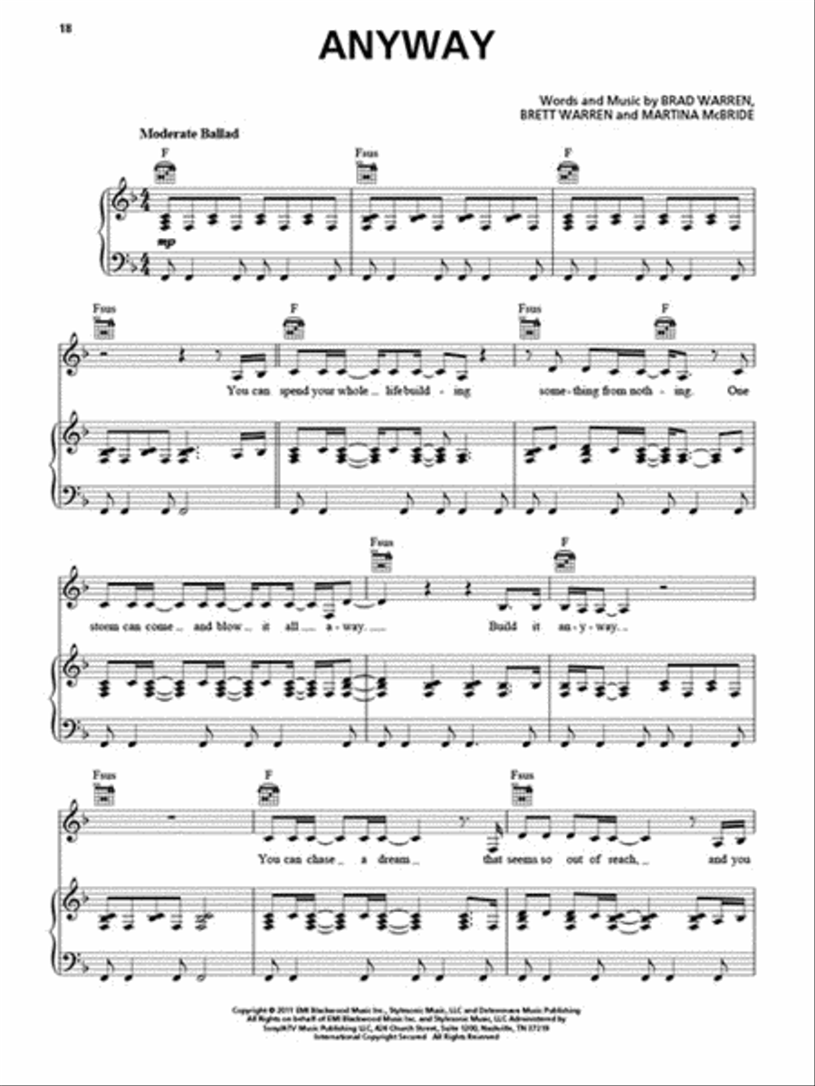 Country Songs of Faith, Hope & Love - 2nd Edition Piano, Vocal, Guitar scores gallery preview page 4