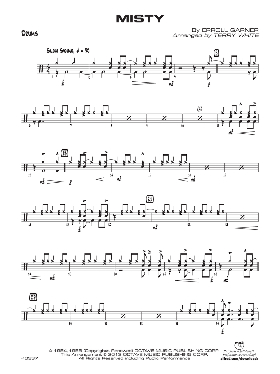 Misty: Drums