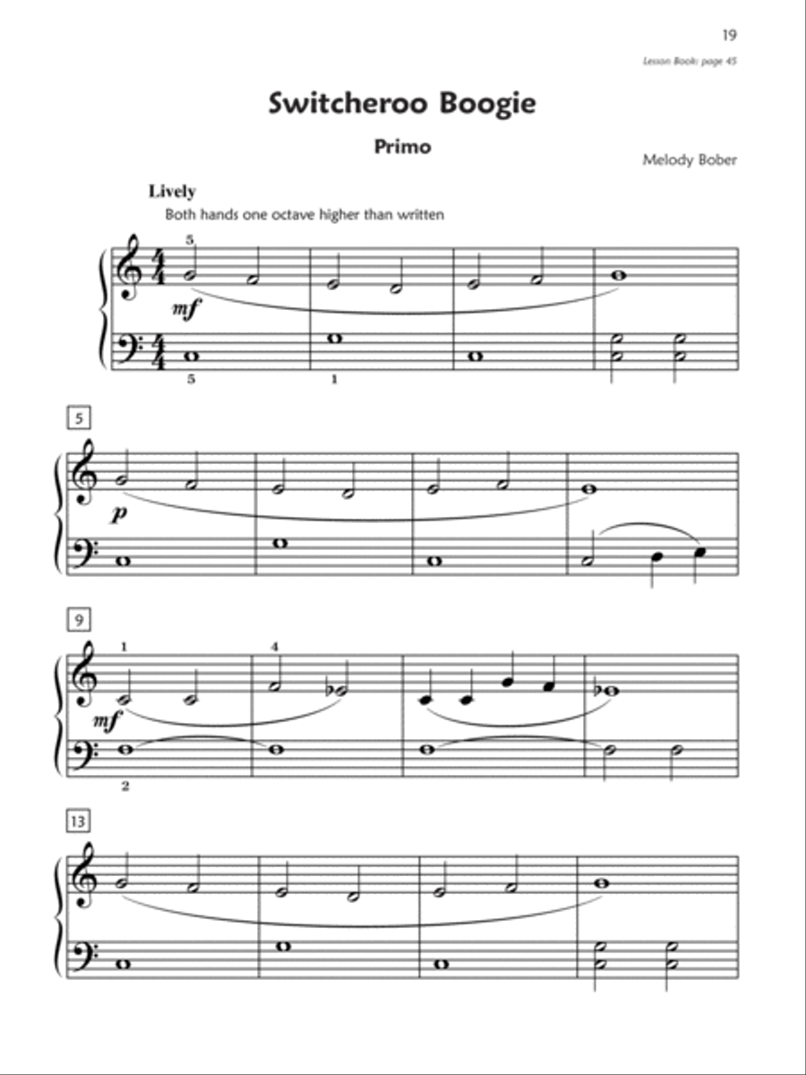 Premier Piano Course Duet 1B-2B (Value Pack) Piano Method scores gallery preview page 7