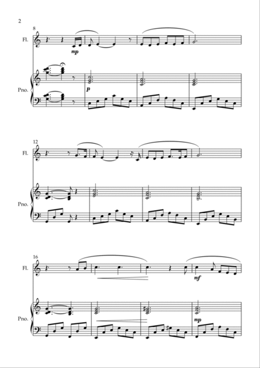 For A Moment Flute Solo scores gallery preview page 2