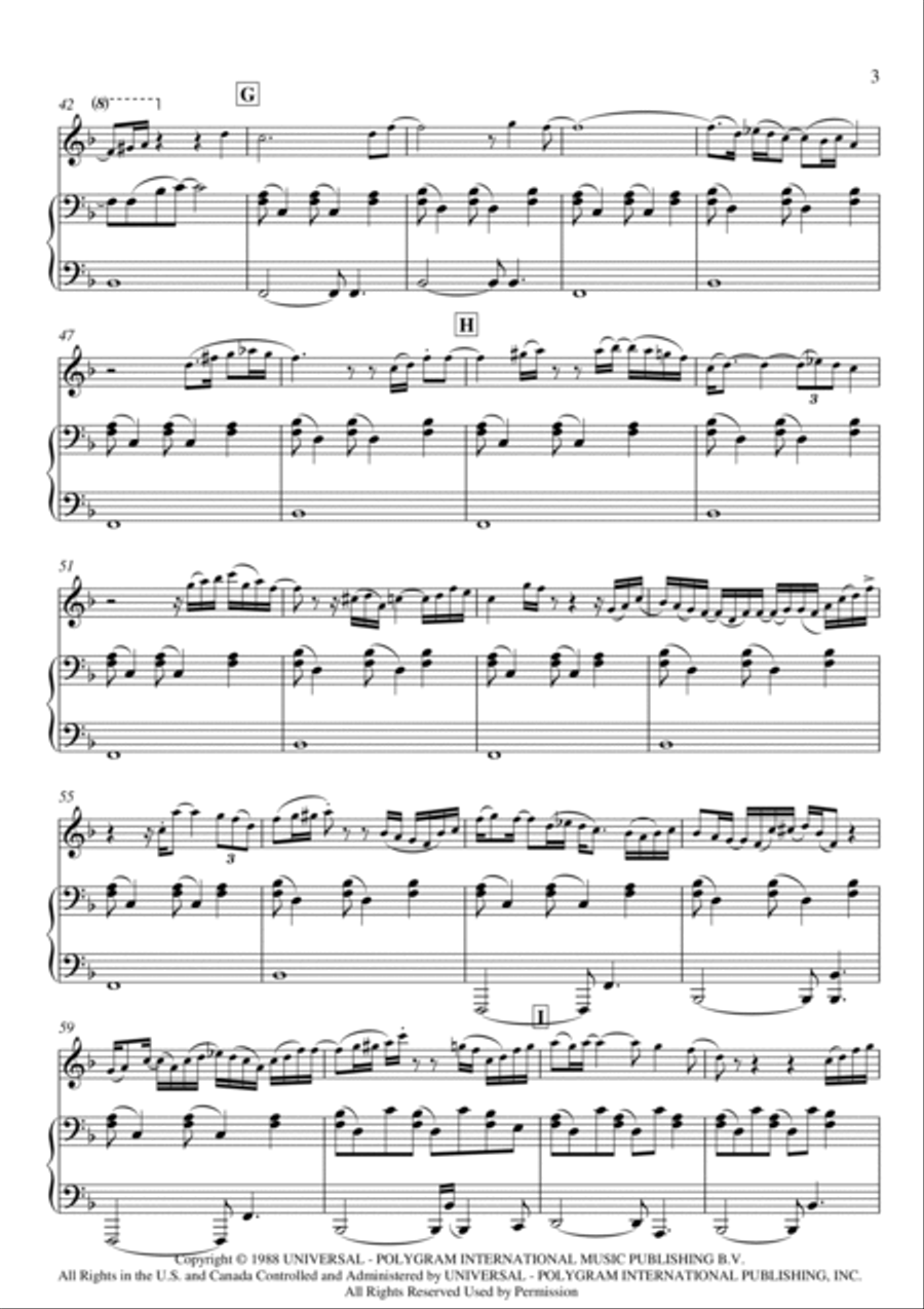 All I Want Is You Oboe scores gallery preview page 4