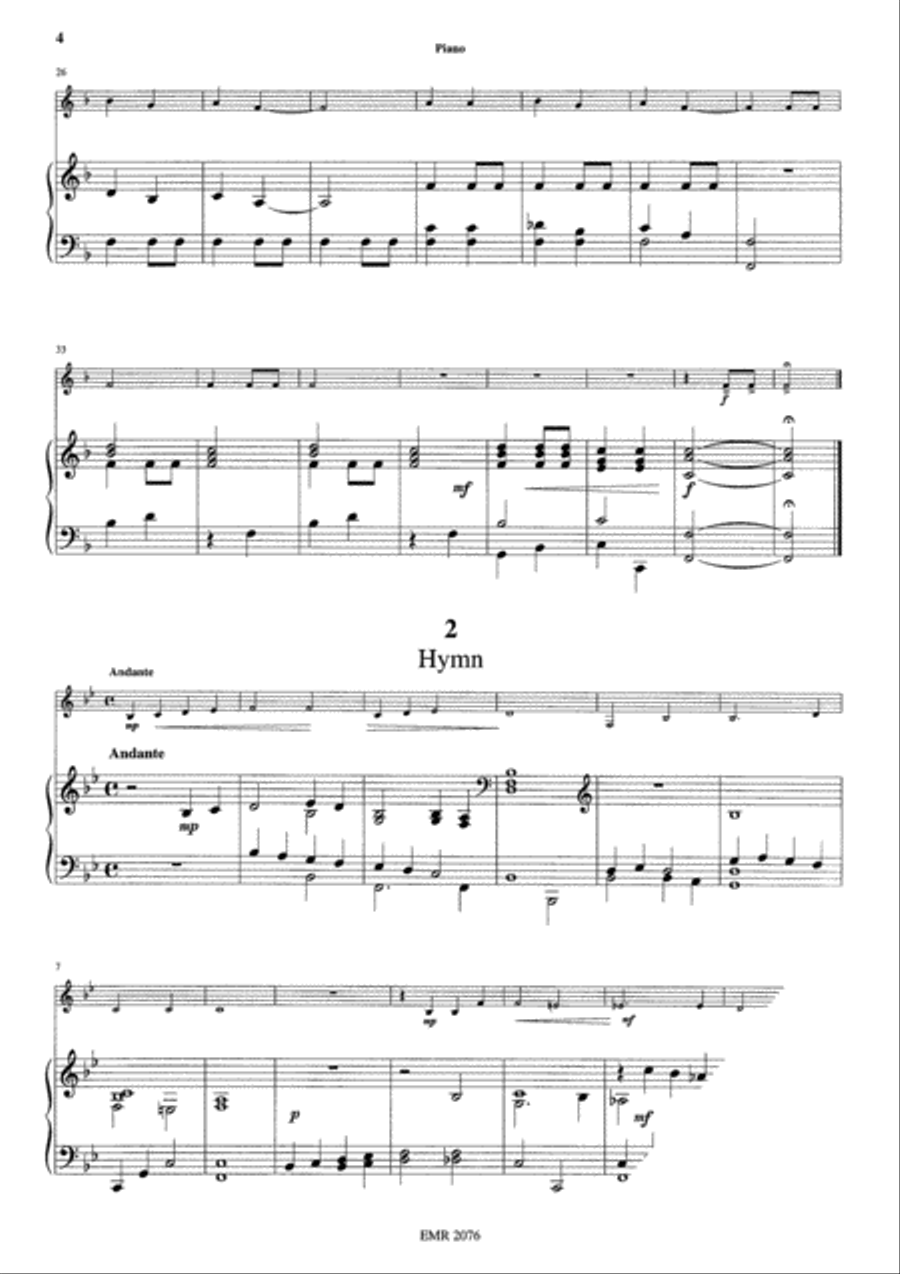 Little Suite No. 1 Horn scores gallery preview page 4