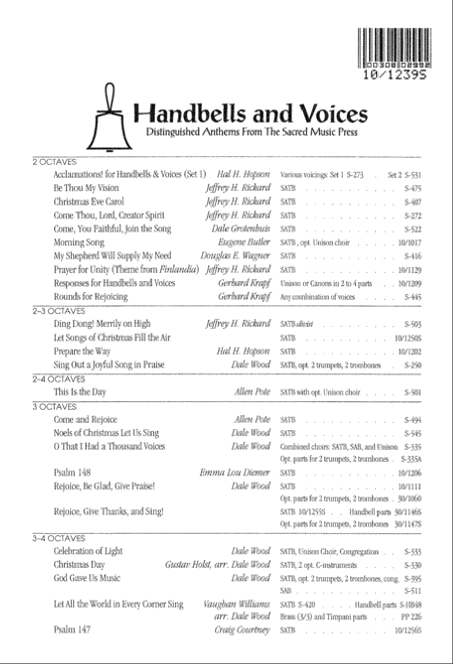 The Peace of Christ The Peace of Christ 4-Part scores gallery preview page 12