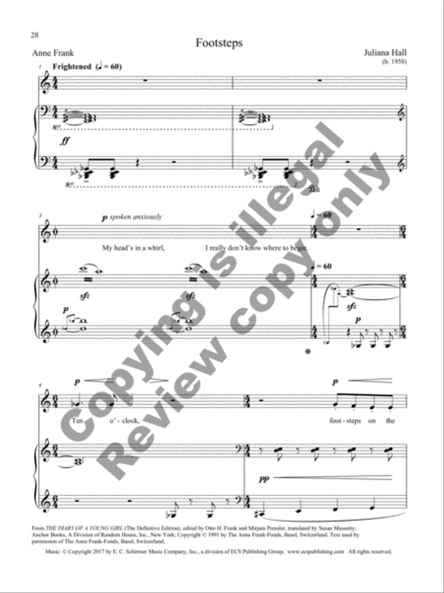 A World Turned Upside Down Mezzo-Soprano Voice scores gallery preview page 28