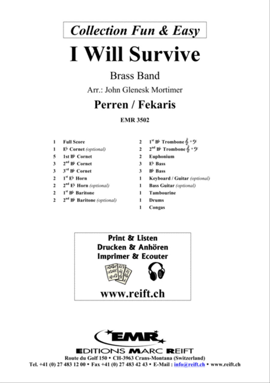 I Will Survive I Will Survive Concert Band scores gallery preview page 2
