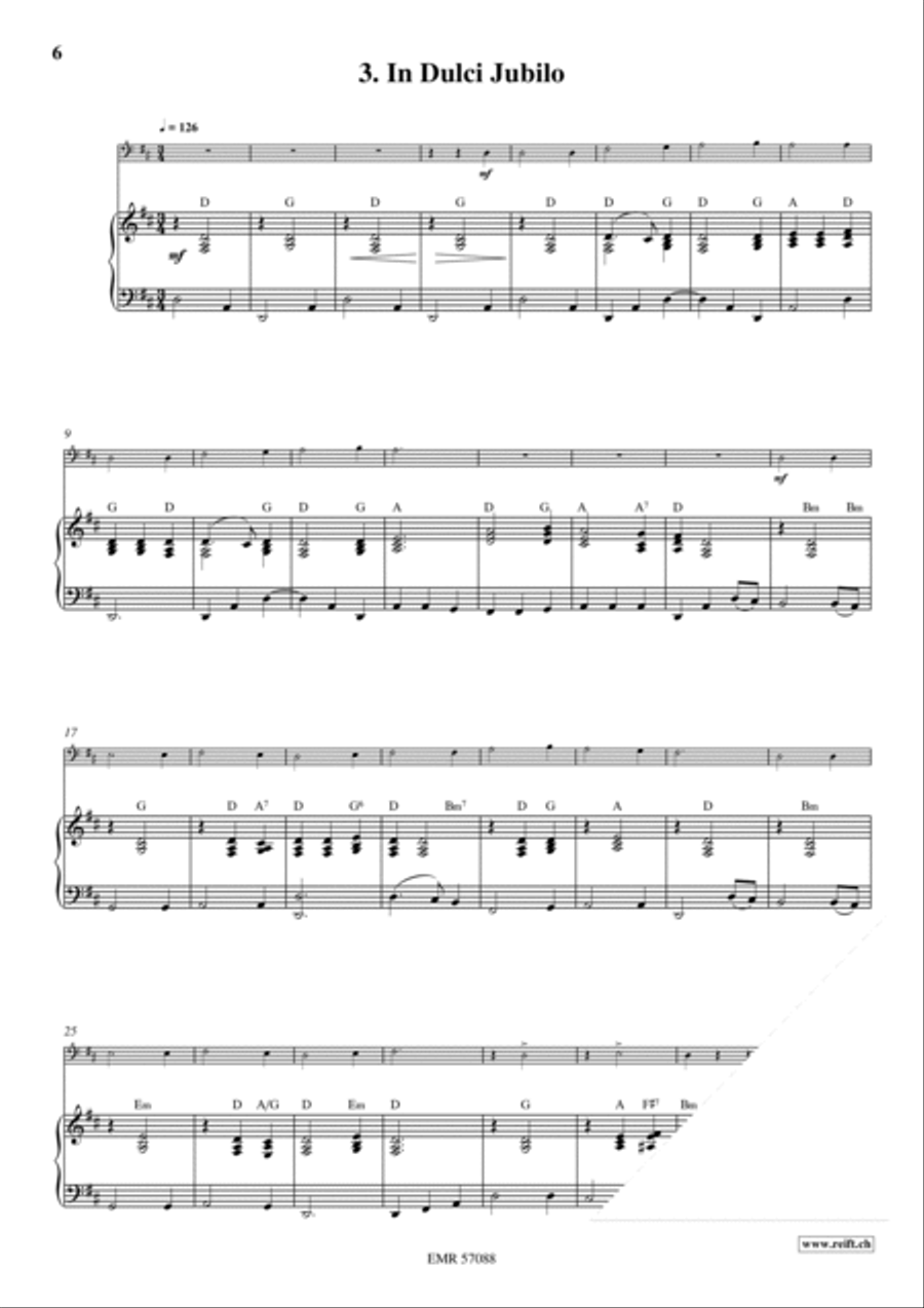 18 Christmas Songs Bass Recorder scores gallery preview page 6