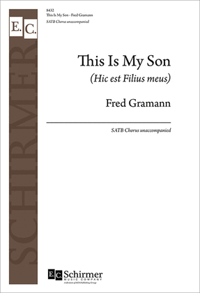 Book cover for This Is My Son (Hic est Filius meus)