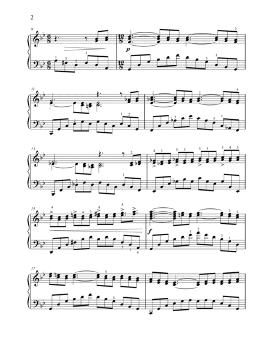 Legend Legend Piano Solo scores gallery preview page 2