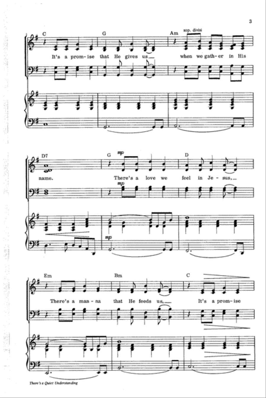 There's a Quiet Understanding ATB scores gallery preview page 3