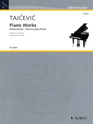 Book cover for Piano Works - Volume 2