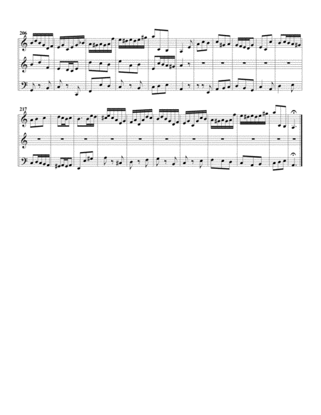 Aria: Bereite dich, Zion from: Weihnachts-Oratorium, BWV 248 (arrangement for violin and organ or ha