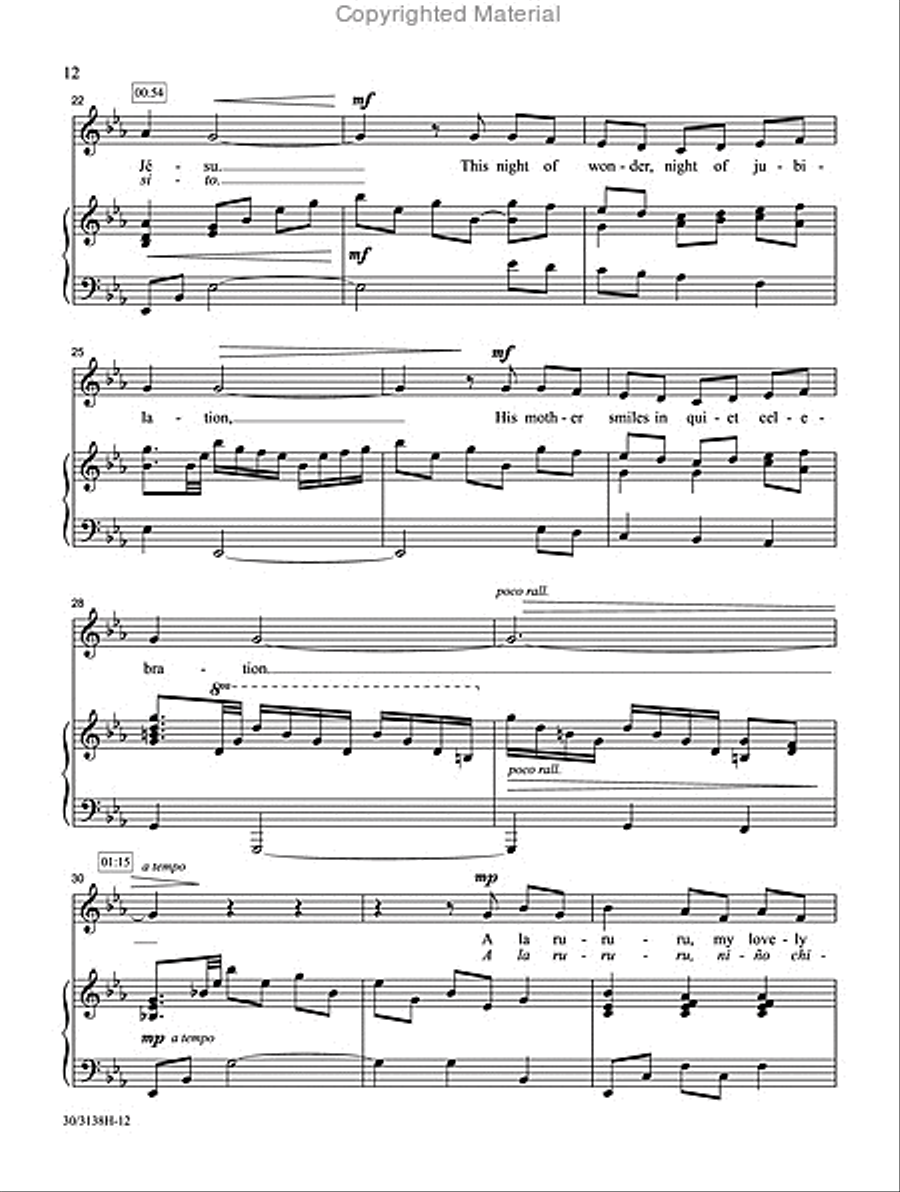 Christmas Dreams and Reflections - Medium-low Voice Medium Voice scores gallery preview page 8