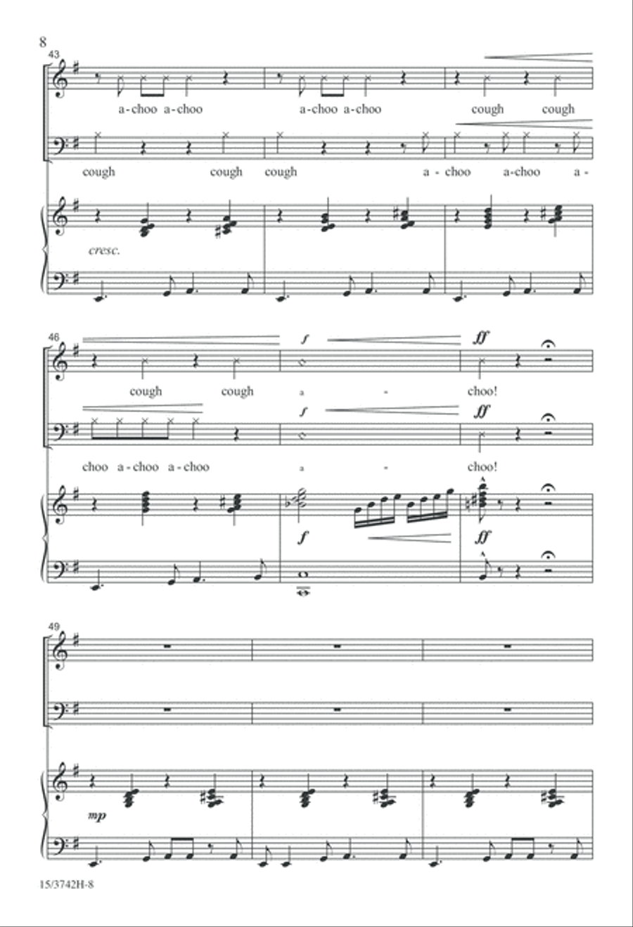 Cold Snap 4-Part scores gallery preview page 8