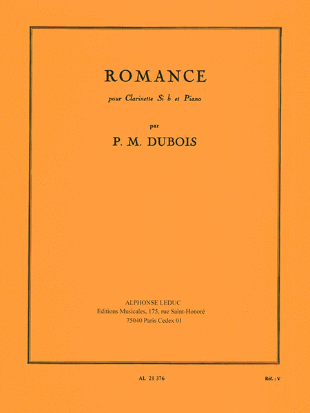 Romance (bb Clarinet And Piano)