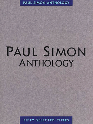 Book cover for Paul Simon – Anthology