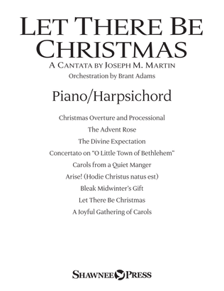 Book cover for Let There Be Christmas Orchestration - Piano