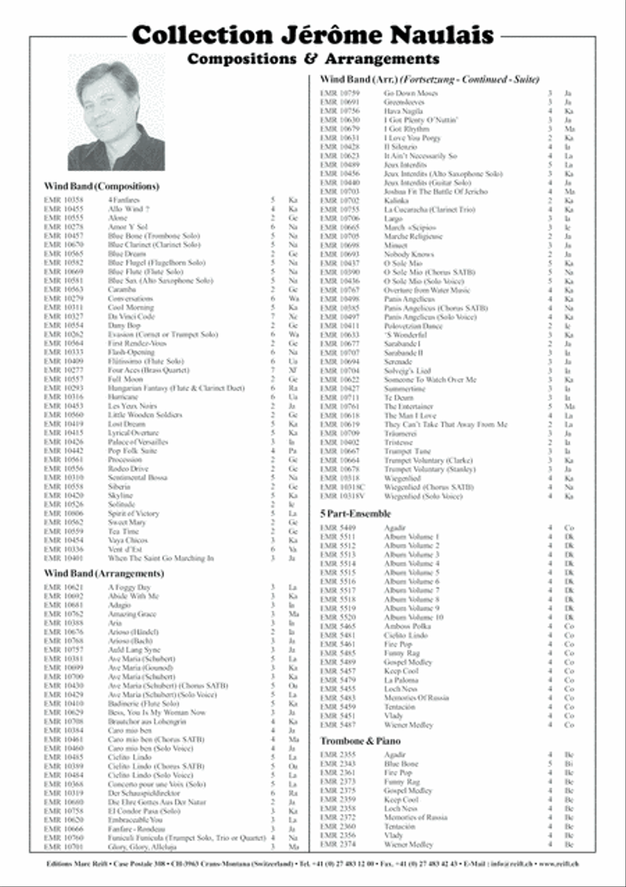 Caprice No. 24 Caprice No. 24 Brass Ensemble scores gallery preview page 9
