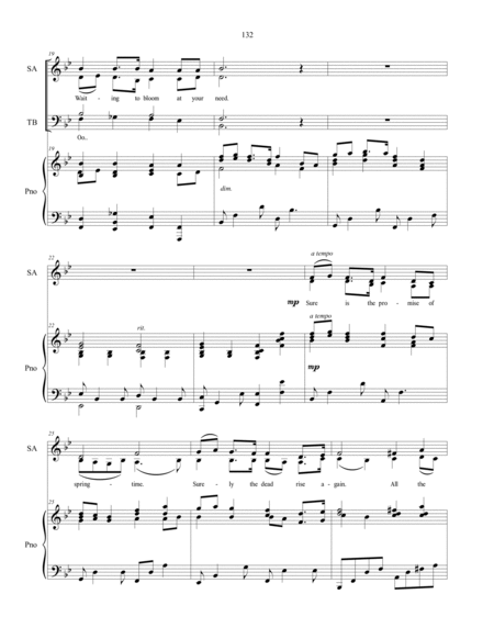 Constant the Love of Our Savior, sacred music for SATB Choir image number null