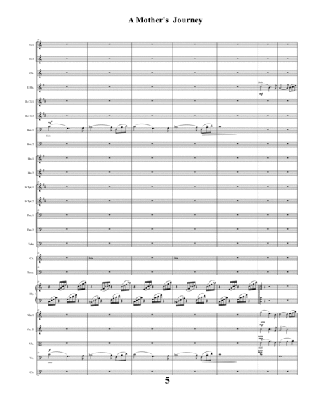 A Mother's Journey (Conductor's Score) image number null