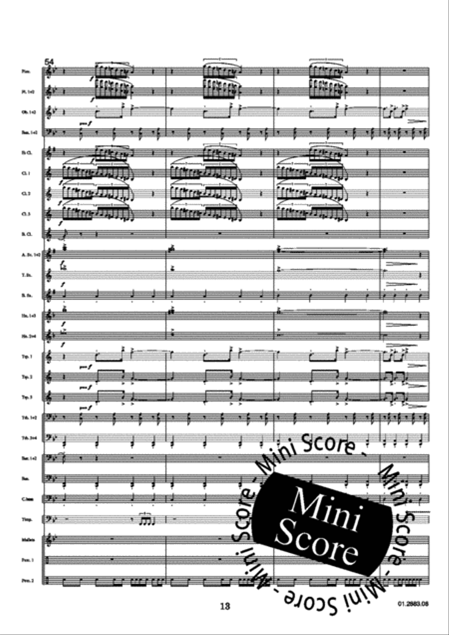 Floris Concert Band scores gallery preview page 17