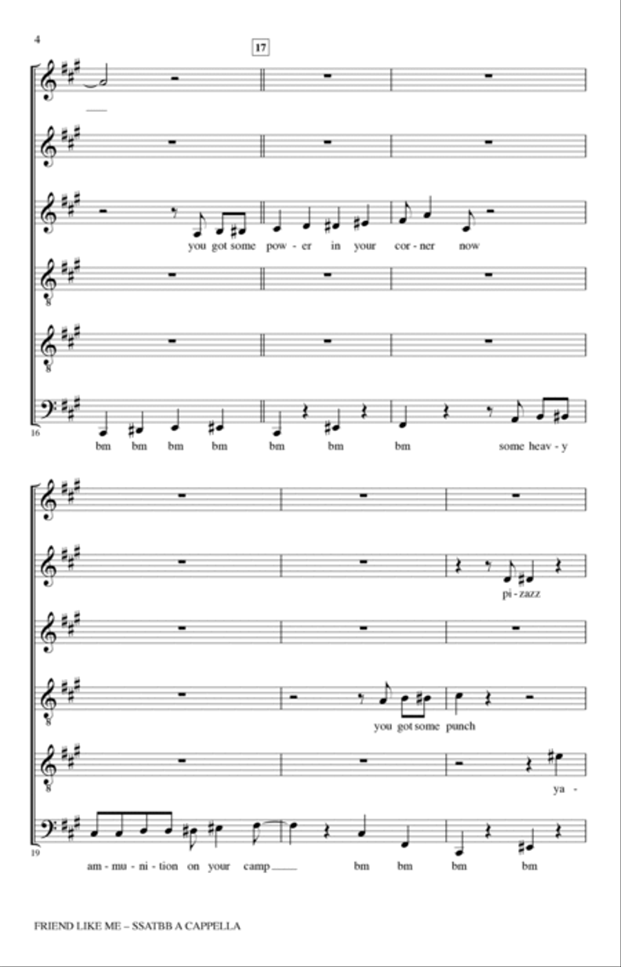 Friend Like Me (from Aladdin) (arr. Deke Sharon)