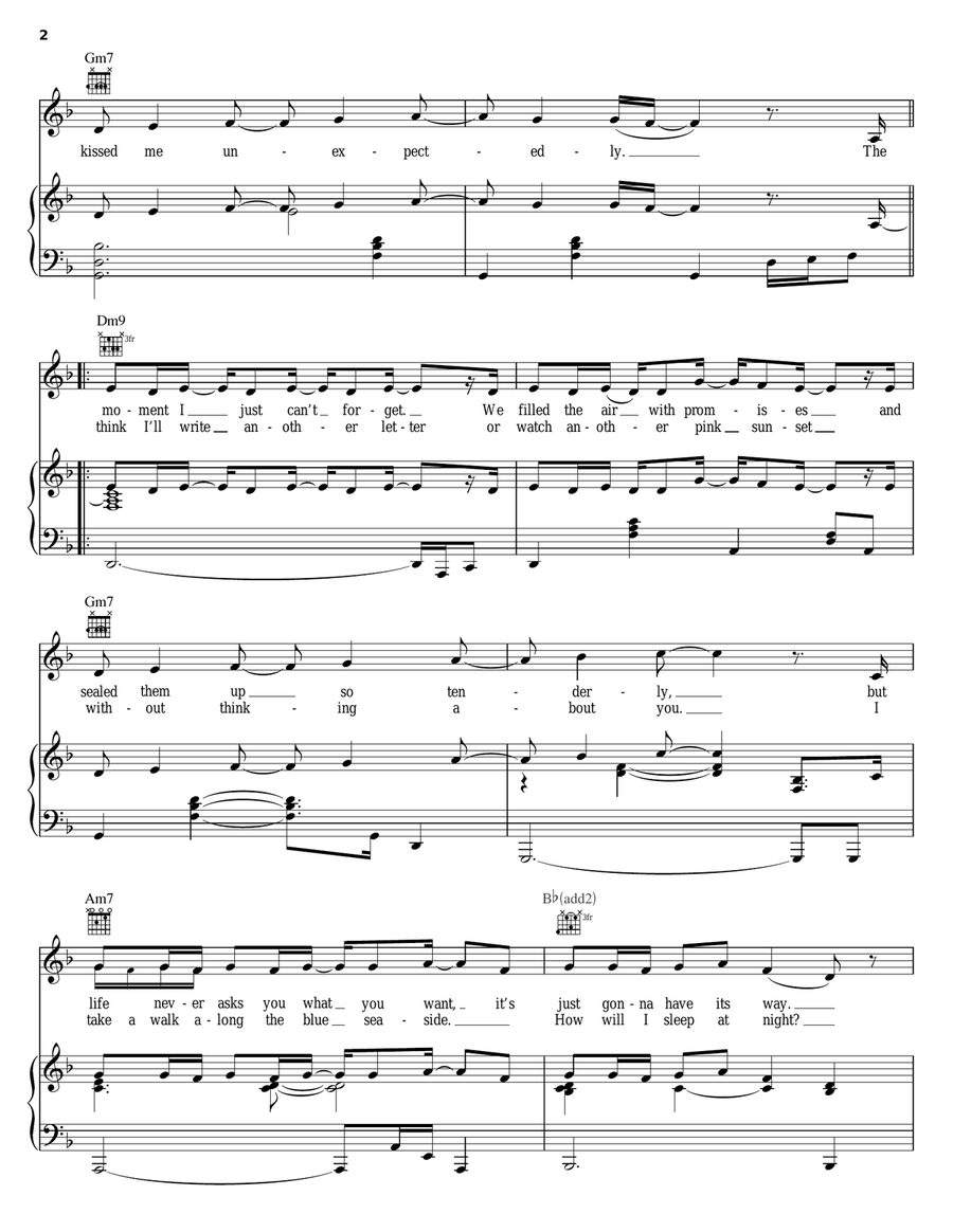 I Have Loved You I Have Loved You Piano, Vocal, Guitar scores gallery preview page 2