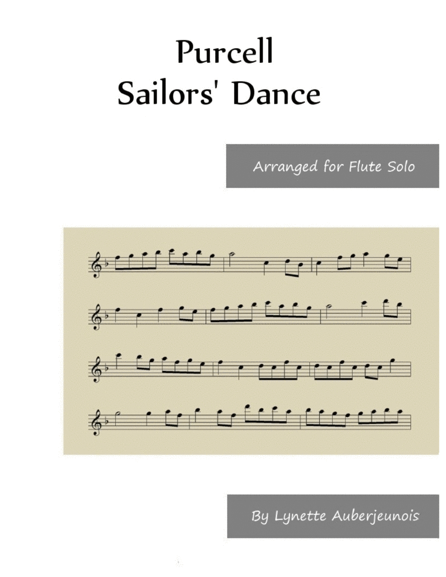 Sailors’ Dance - Flute Solo image number null