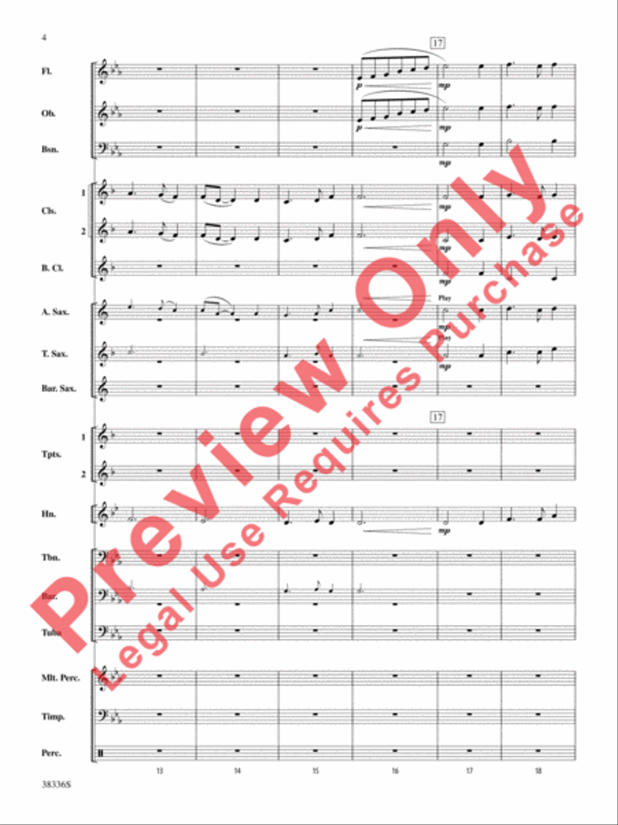 Ye Banks and Braes Concert Band scores gallery preview page 5