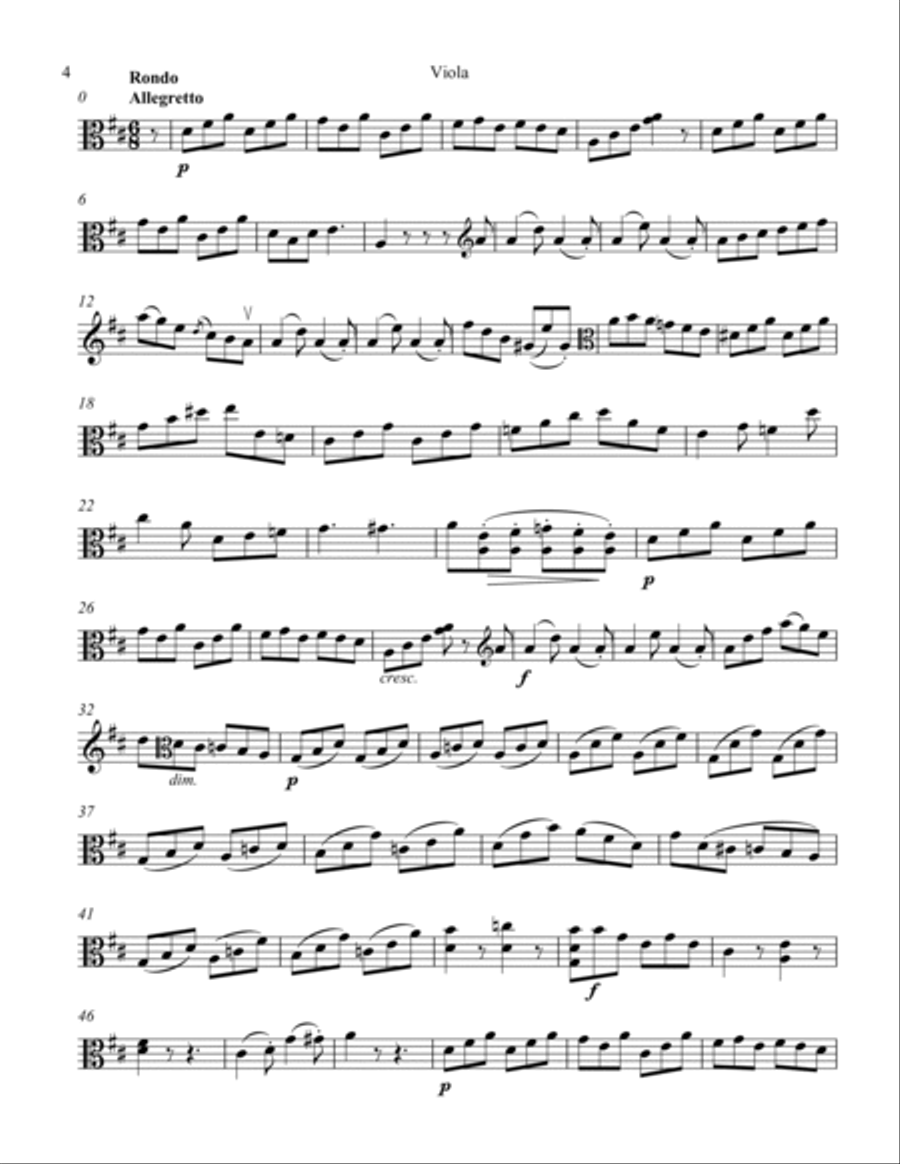 Duet #7, Op. 38 String Duet scores gallery preview page 4