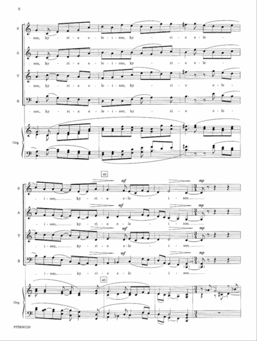Transfiguration: An Ecumenical Mass Divisi scores gallery preview page 9