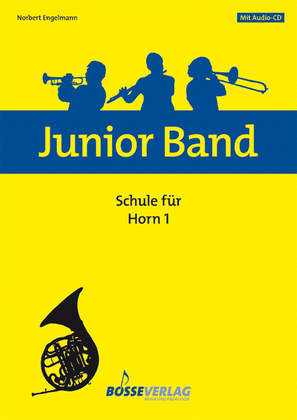 Book cover for Junior Band Schule 1 for Horn