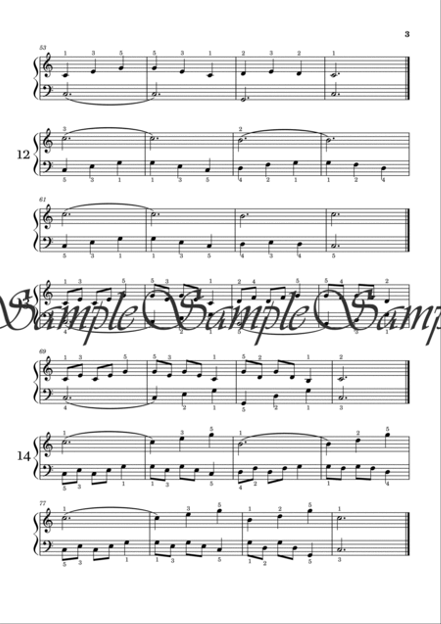 Practical Studies for Piano Volume 1 Piano Method scores gallery preview page 3