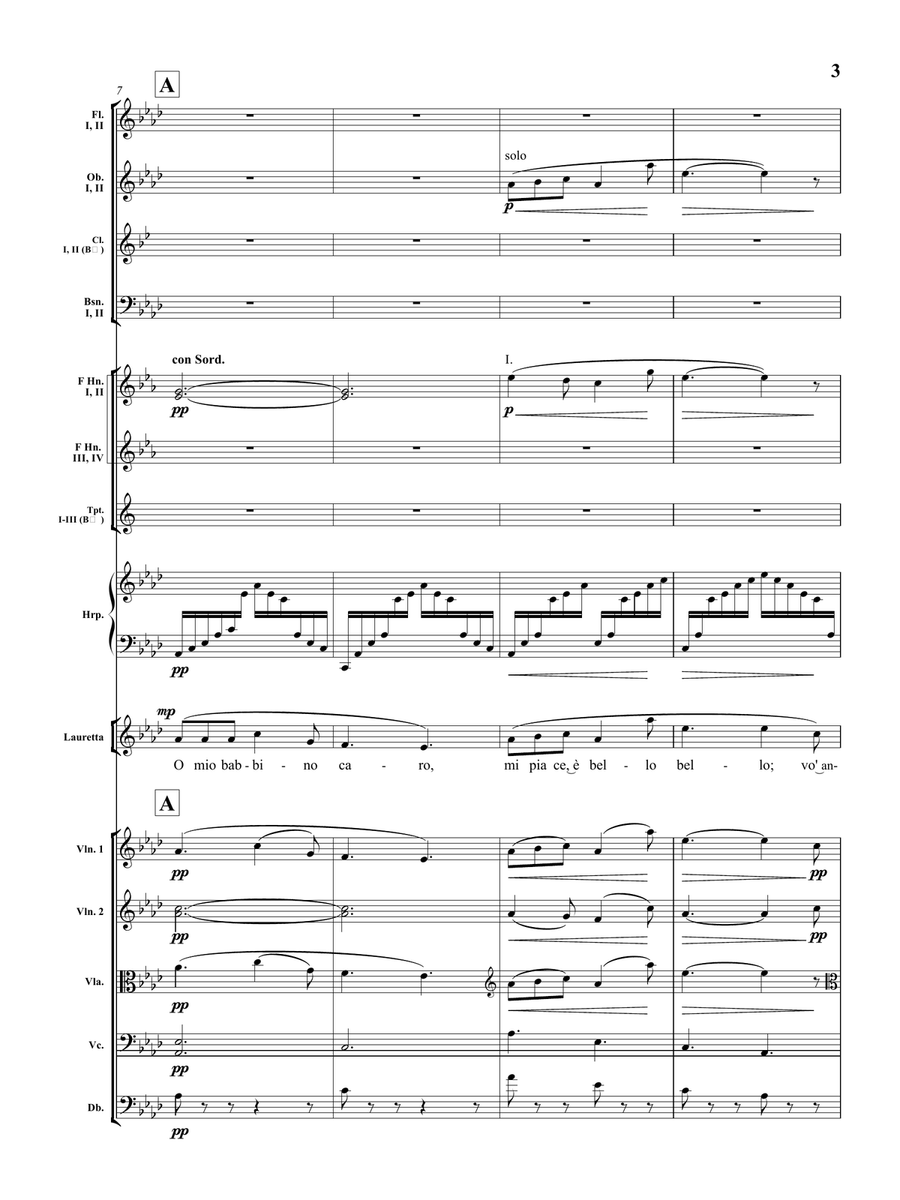 O Mio Babbino Caro - for Orchestra (from the Opera 