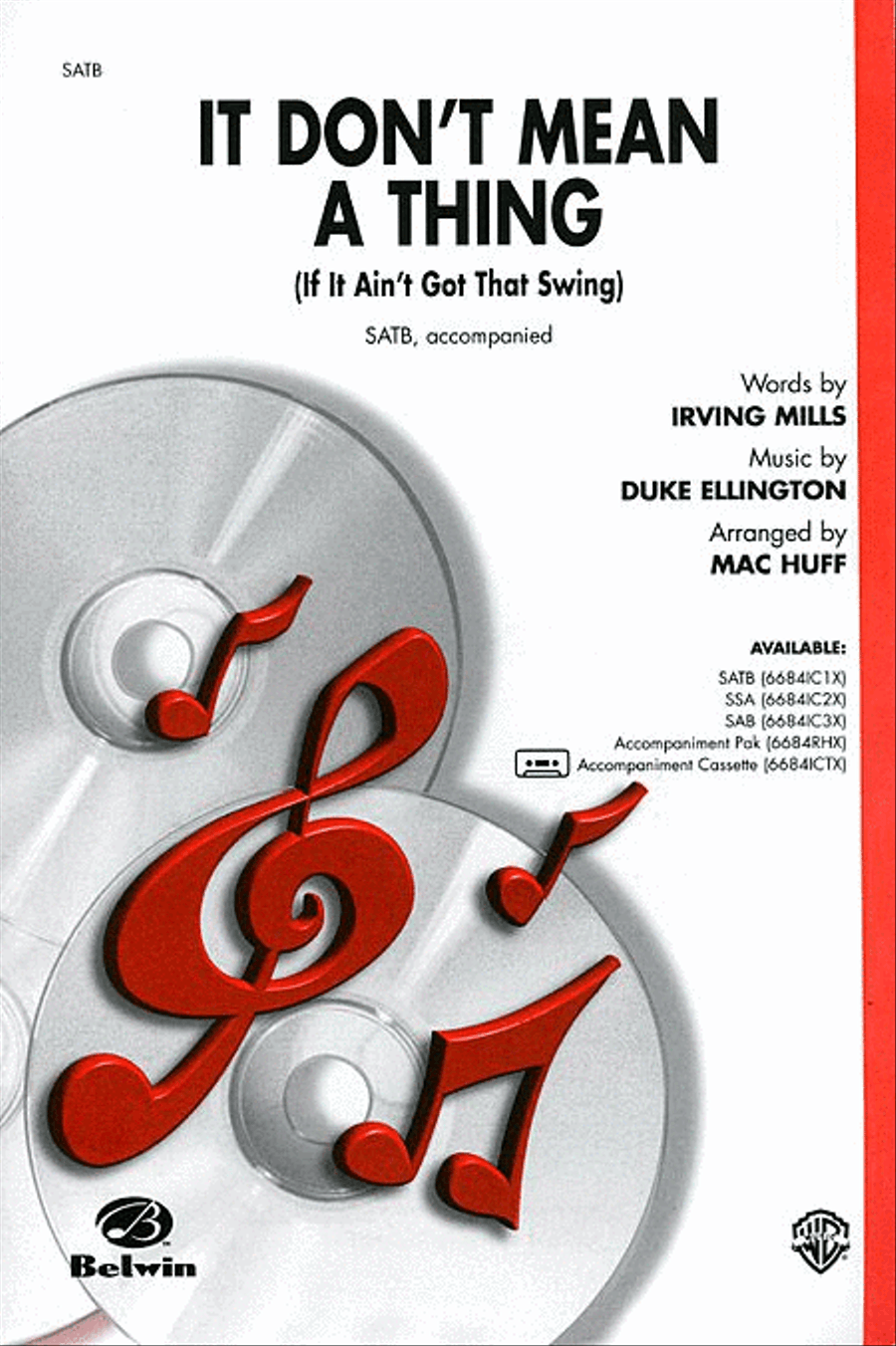 It Dont Mean A Thing (If It Aint Got That Swing) 4-Part scores gallery preview page 1
