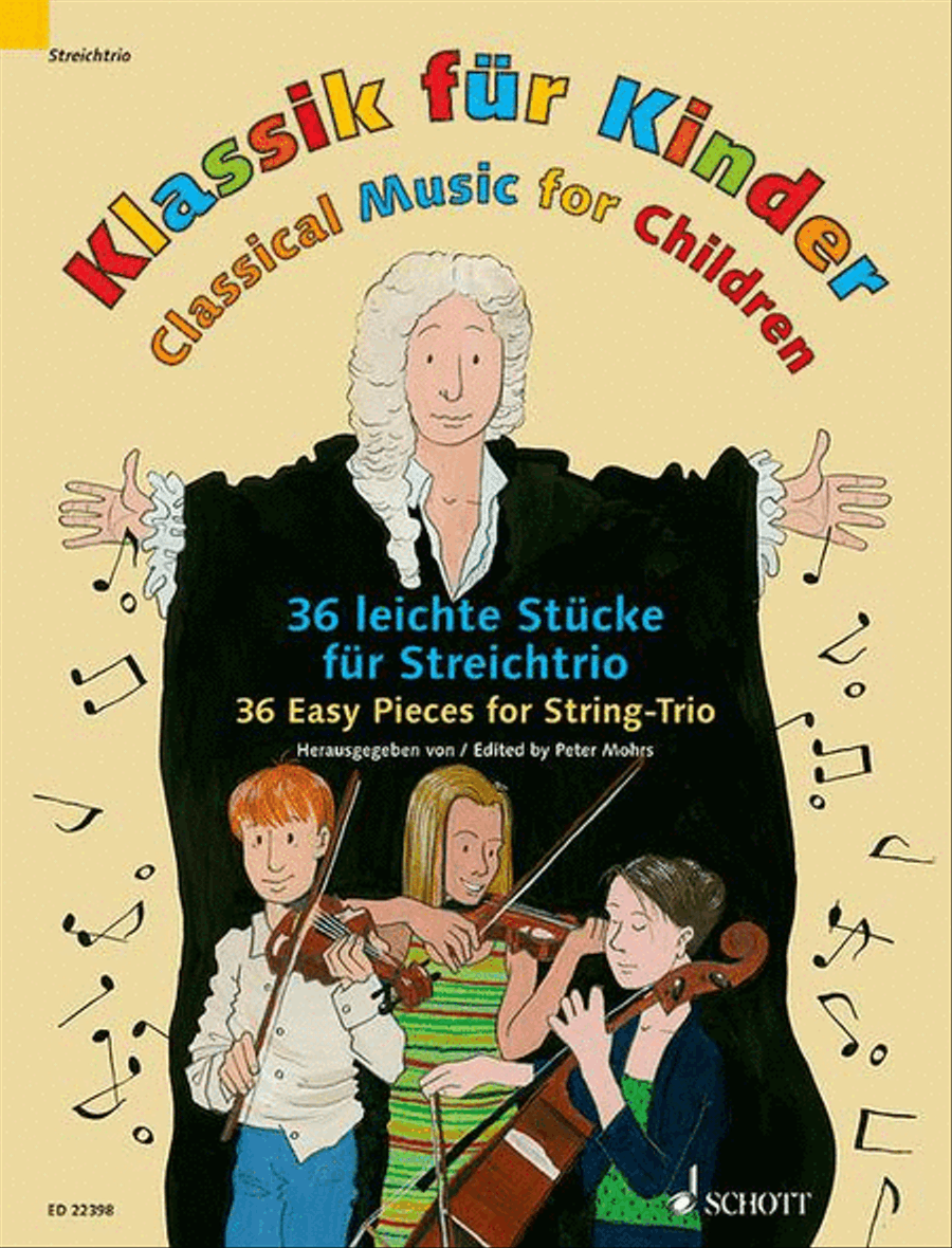 Classical Music for Children Violin scores gallery preview page 1
