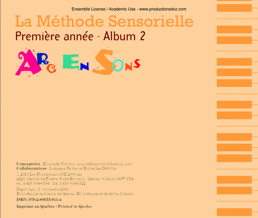 La méthode Navarra, 1ère année, Album 2 Piano Method scores gallery preview page 1