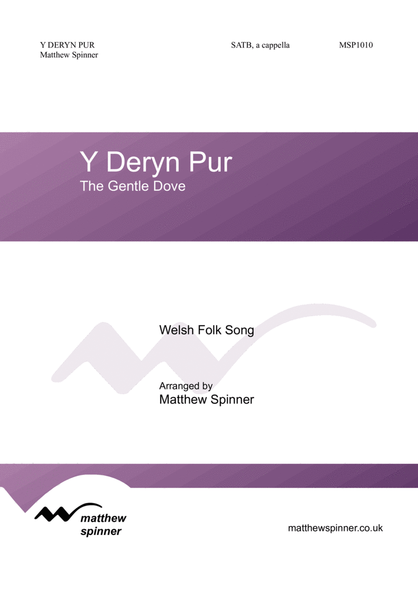 Y Deryn Pur (The Gentle Dove) image number null