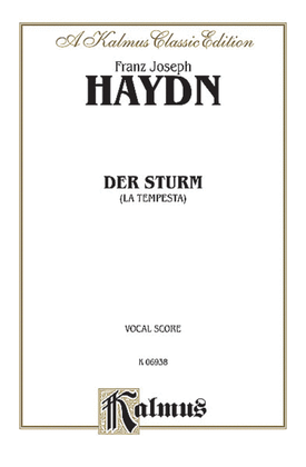 Book cover for Der Sturm (La Tempesta)